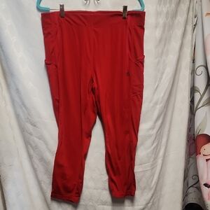 Sports Illustrated Red Leggings